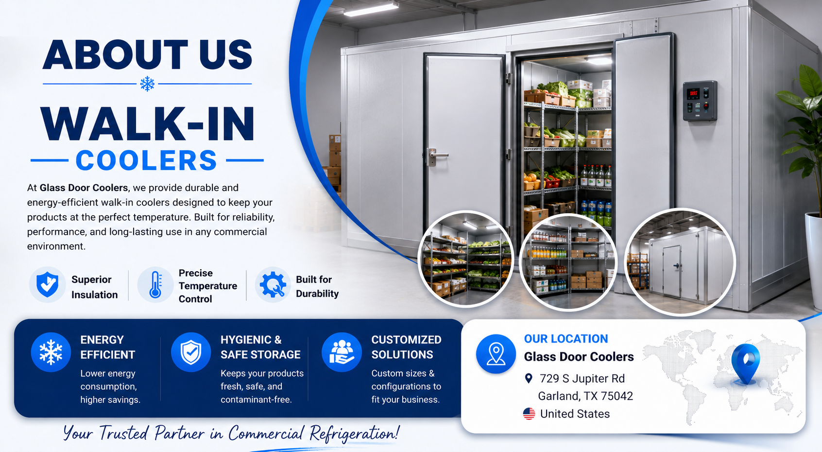 walk-in coolers