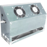 Back Bar Cooler Evap 2 Fans, 1,300 BTU, 240 CFM