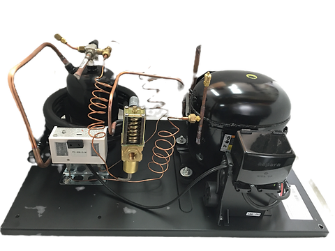 6f1b5b_689c89ad37954b44826a07e4e98188efmv2.png Water-Cooled NT2180GKV1 Unit, 1 HP, Low Temp, R404A, 115V - Image 1