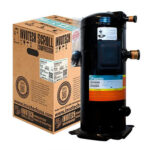 Invotech YM182E7G-Q100 Scroll Compressor Med Temp, R404A, 10 HP/3Phase