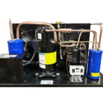 Indoor QTYM70E7G-Q100 Scroll Med Temp Condensing Unit 4HP, R404A 3PH/220