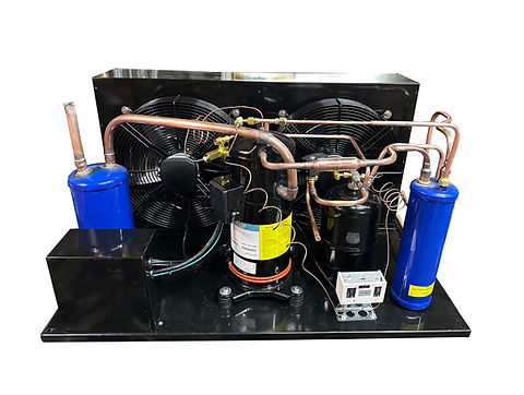 6f1b5b_fb0cbac417954535bfbab2c021f0d928mv2-1-1.jpg Outdoor QTYF35E7G-Q100 Scroll Low Temp Condensing Unit 5 HP,R404a, 3PH/220V - Image 1